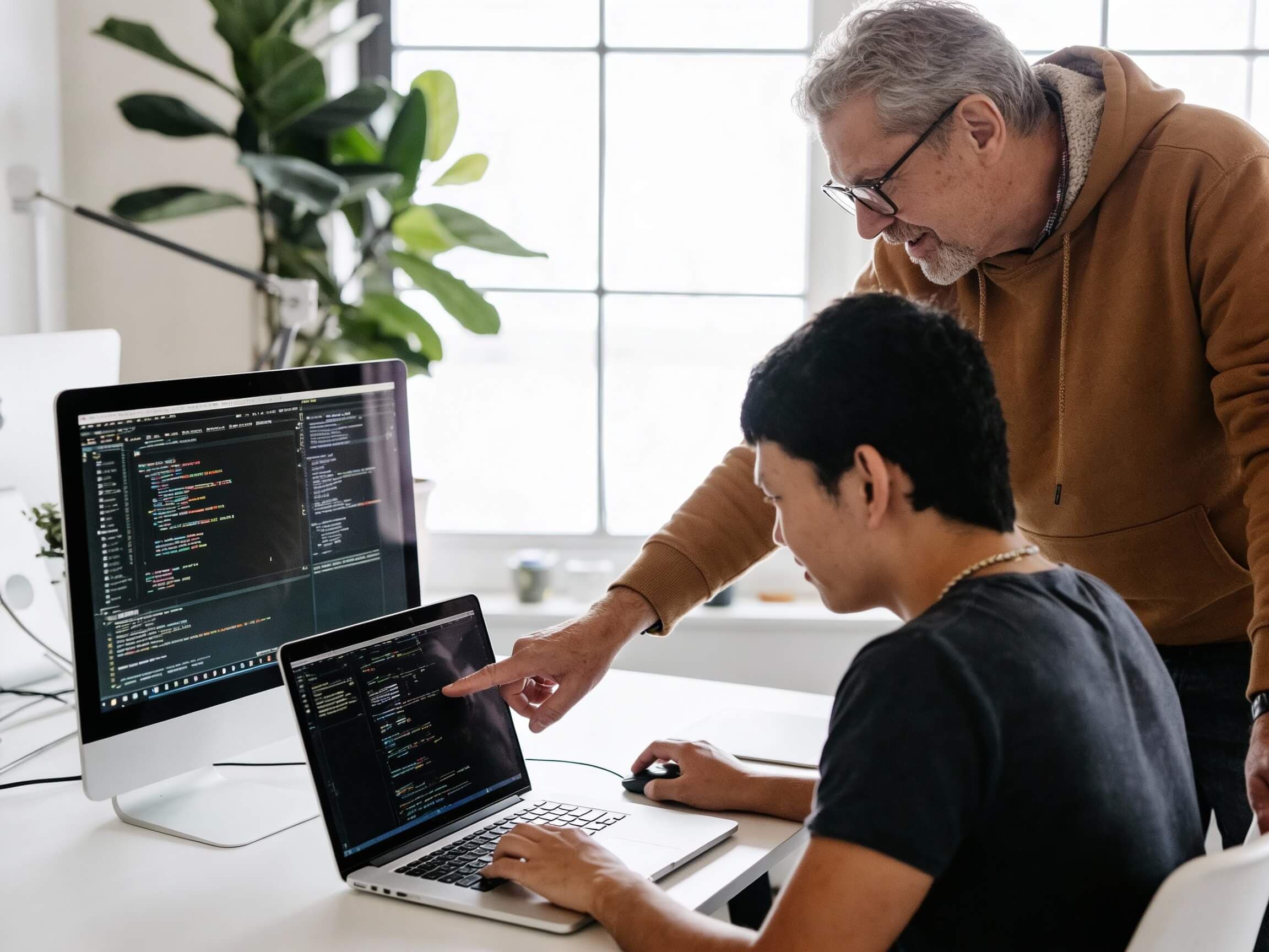 Junior developer learning